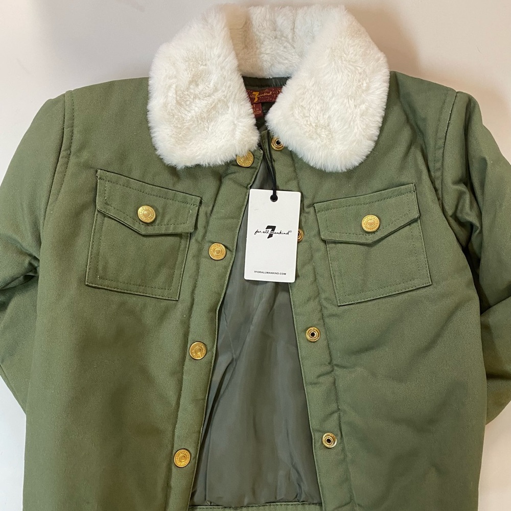 NEW WITH TAGS 7 for all mankind unisex toddler jacket size 4T